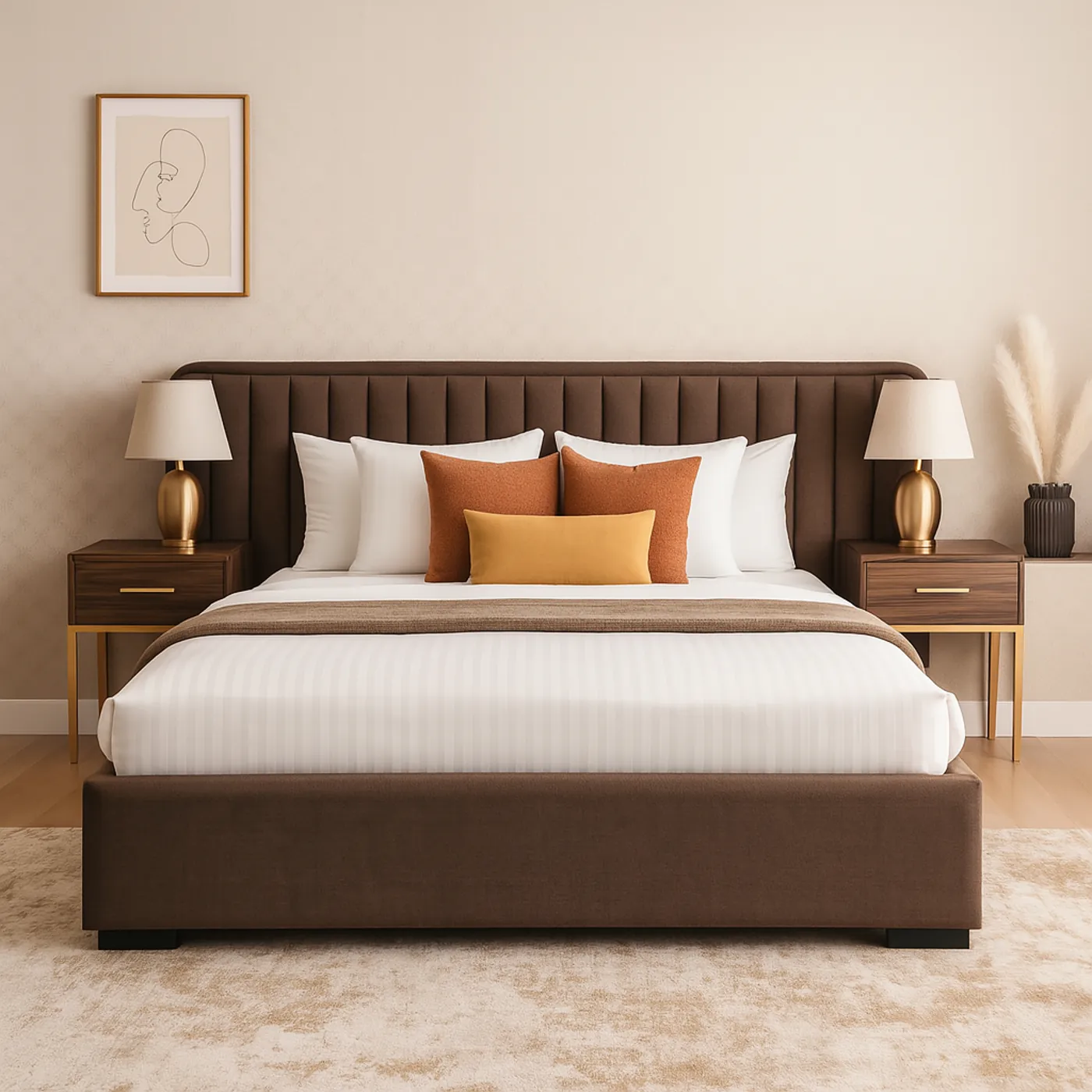 Arden Panel Bed