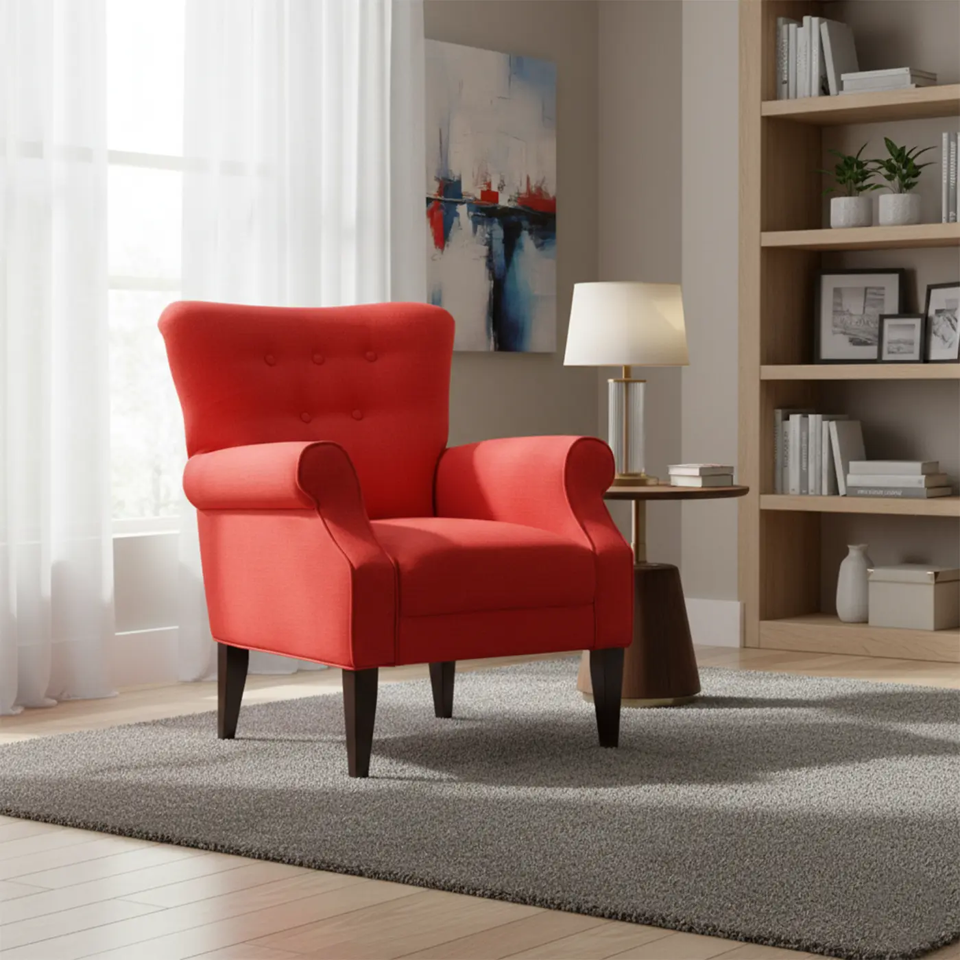 Pastor Tufted Arm Chair