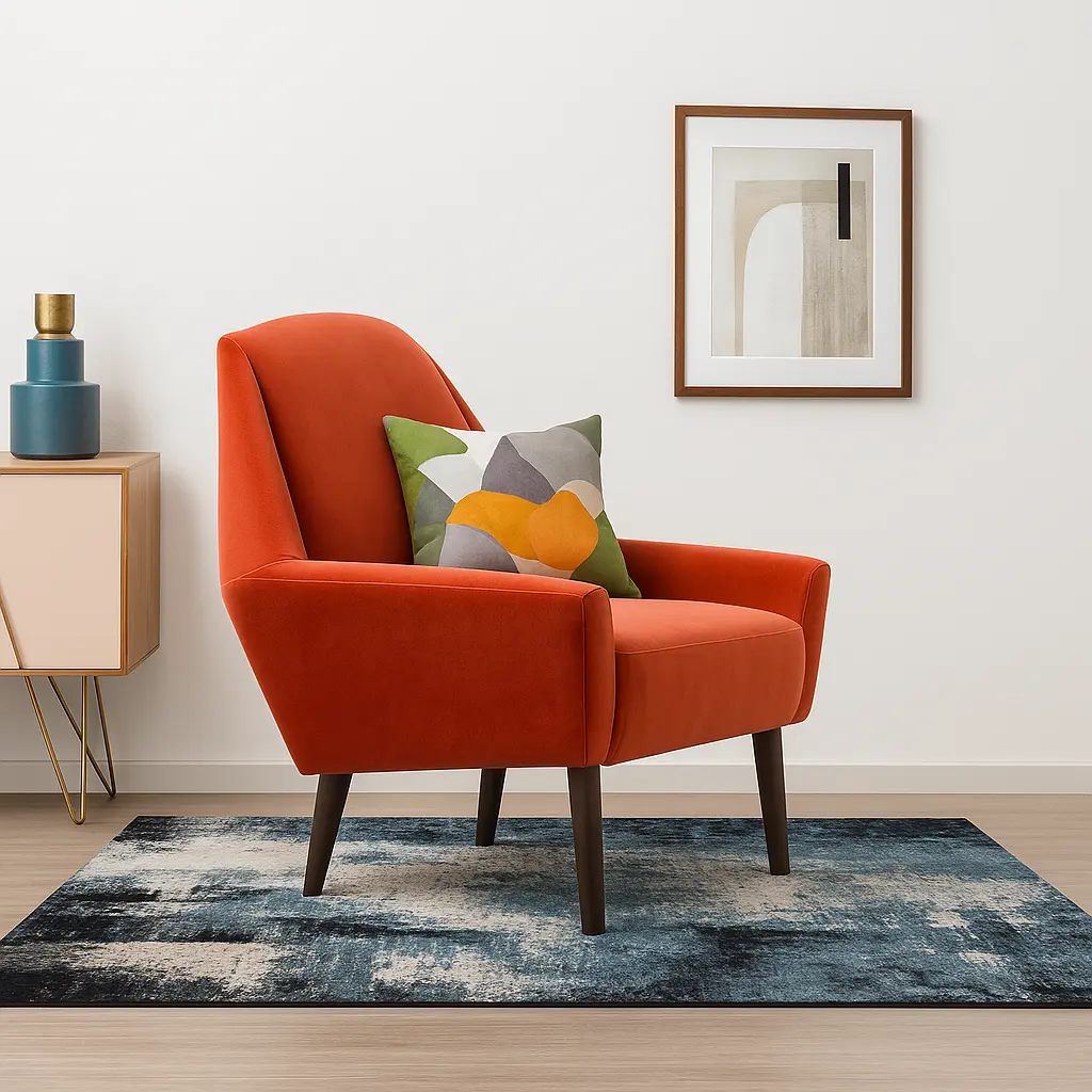 Sabrina Velvet Armchair - Image 3