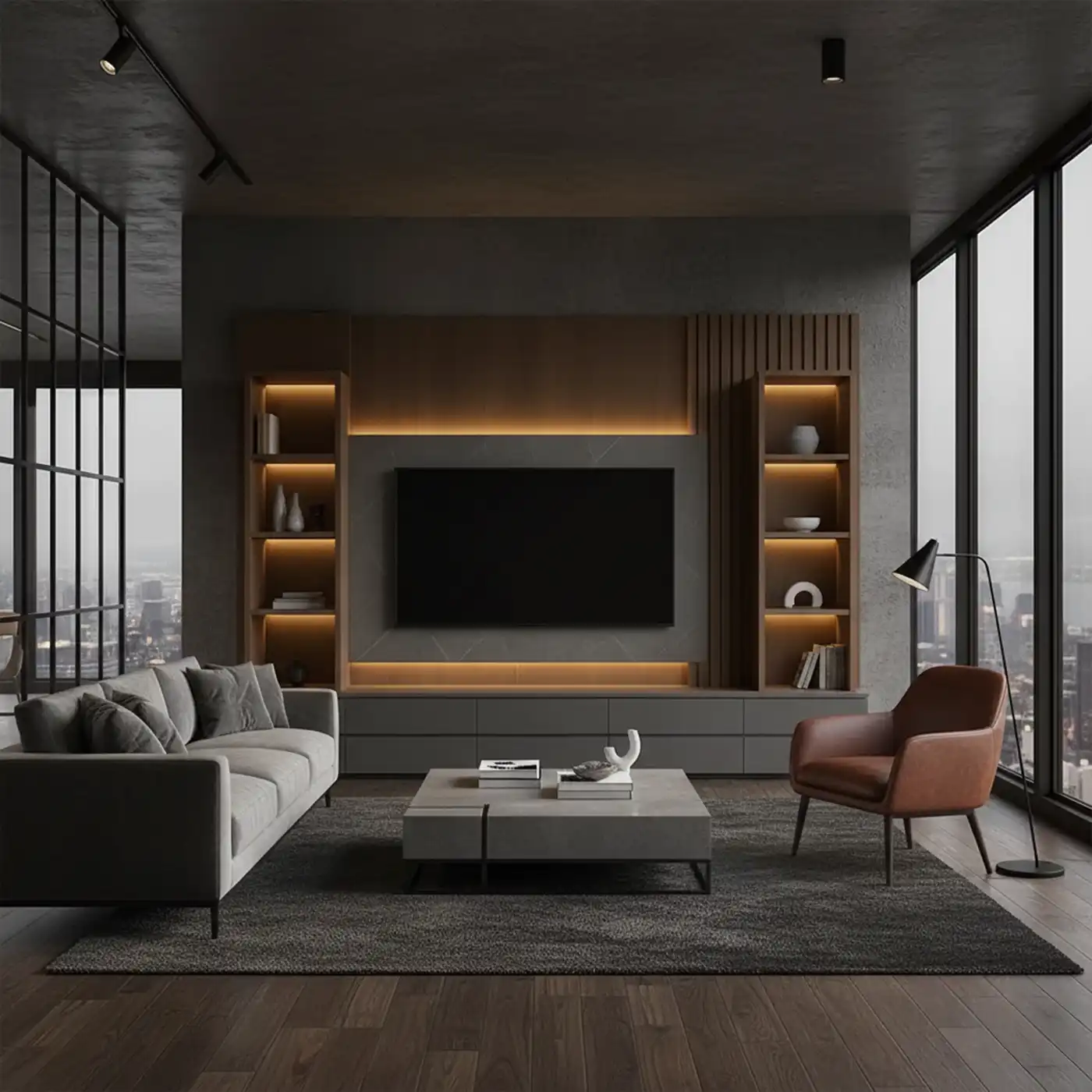 Strato Floating TV Console